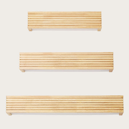 Simple Wooden Bedroom LED Wall Lamp