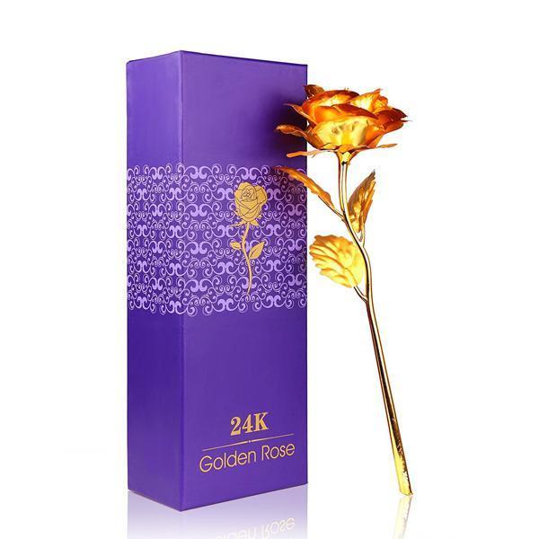 Luxury Gold Plated Rose Gift Set - Cofik