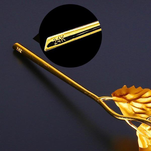 Luxury Gold Plated Rose Gift Set