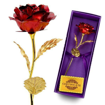 Luxury Gold Plated Rose Gift Set