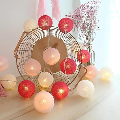 Fluffy White Decorative String