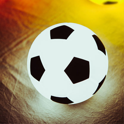 Colorful Soccer Ball LED Desk Lamp with USB Charger