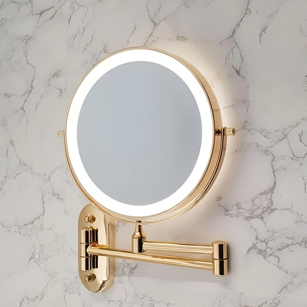 Portable LED Travel Makeup Mirror