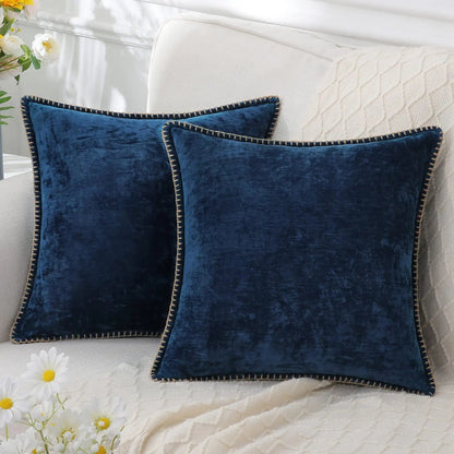 Plush Chenille Velvet Cushion Cover