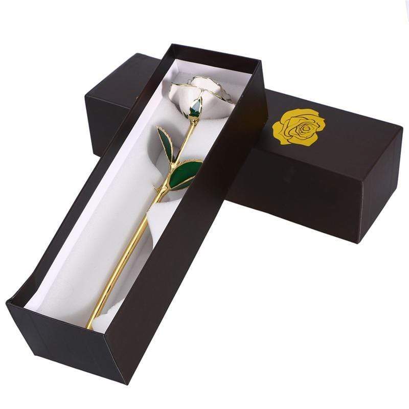 Luxurious 24k Gold Plated Long Lasting Rose