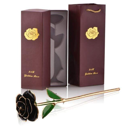 Luxurious 24k Gold Plated Long Lasting Rose