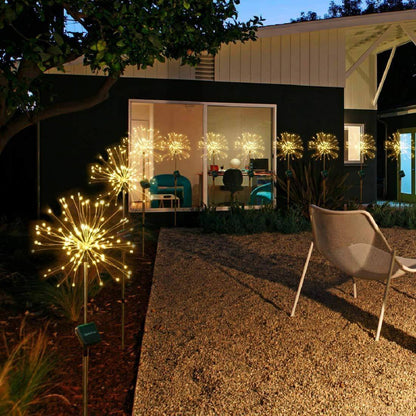 Outdoor Solar String Lights Copper Wire Fairy Lights