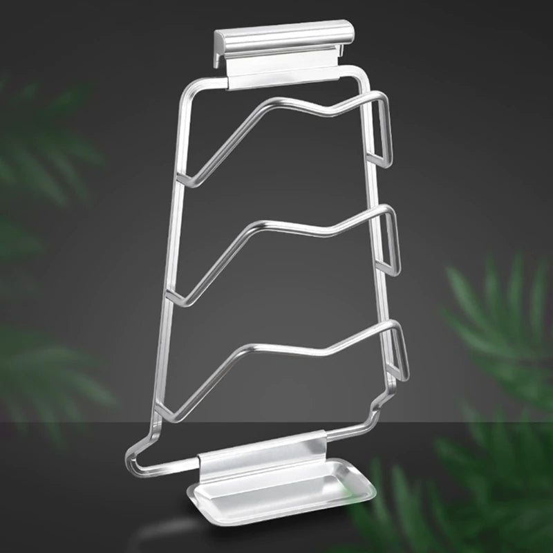 Space-Saving Pot Lid Holder Rack