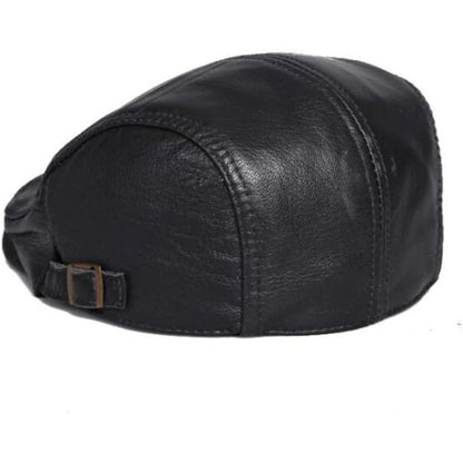 Timeless Brown Leather Hat