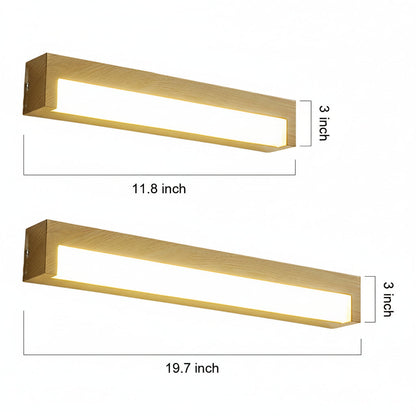 Contemporary Wooden LED Wall Light