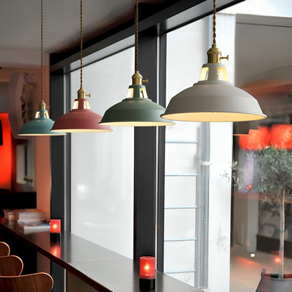 Rustic Metal Hanging Pendant Light