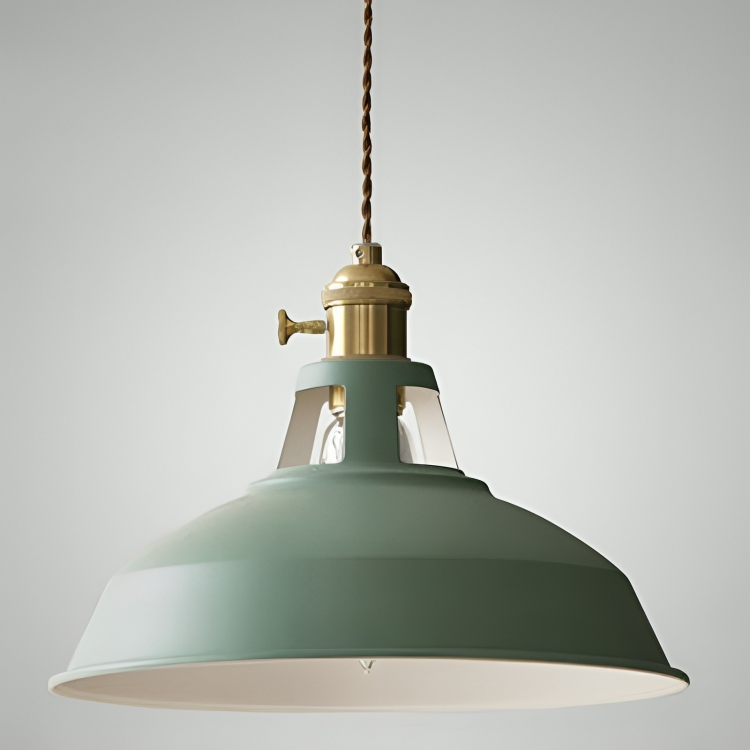 Rustic Metal Hanging Pendant Light
