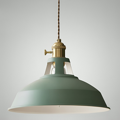 Rustic Metal Hanging Pendant Light