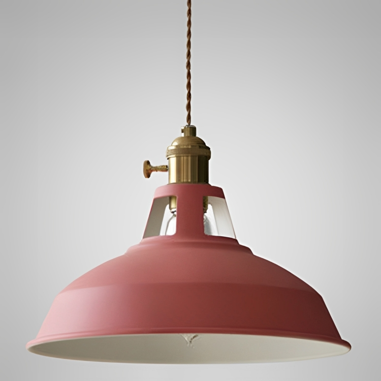 Rustic Metal Hanging Pendant Light