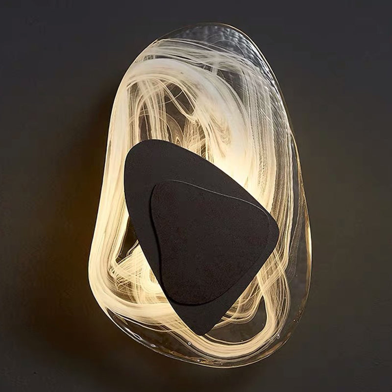 Elegant Glass Wall Sconce Light for Bedroom - Cofik