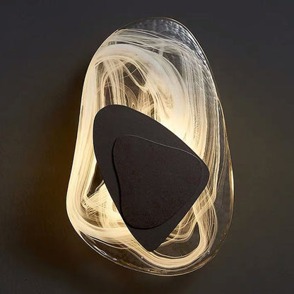 Elegant Glass Wall Sconce Light for Bedroom - Cofik