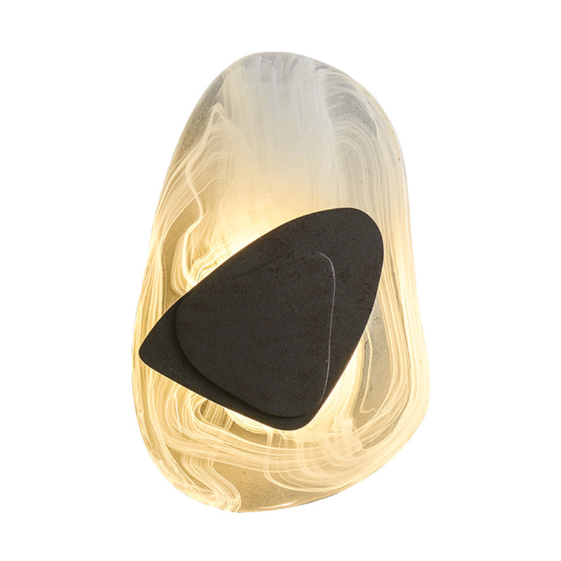 Elegant Glass Wall Sconce Light for Bedroom