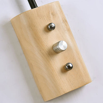 Warm Wooden LED Wall Lamp for Bedroom Study