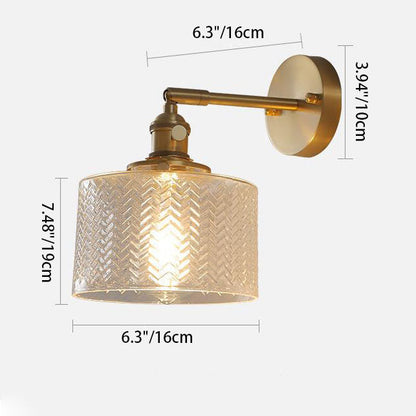 Simple Gold Sconce Lamp