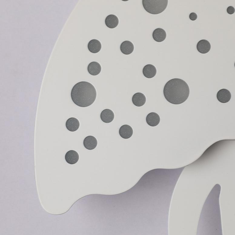 Stylish 1-Light LED Jellyfish Wall Lamp