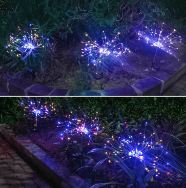 Outdoor Solar String Lights Copper Wire Fairy Lights