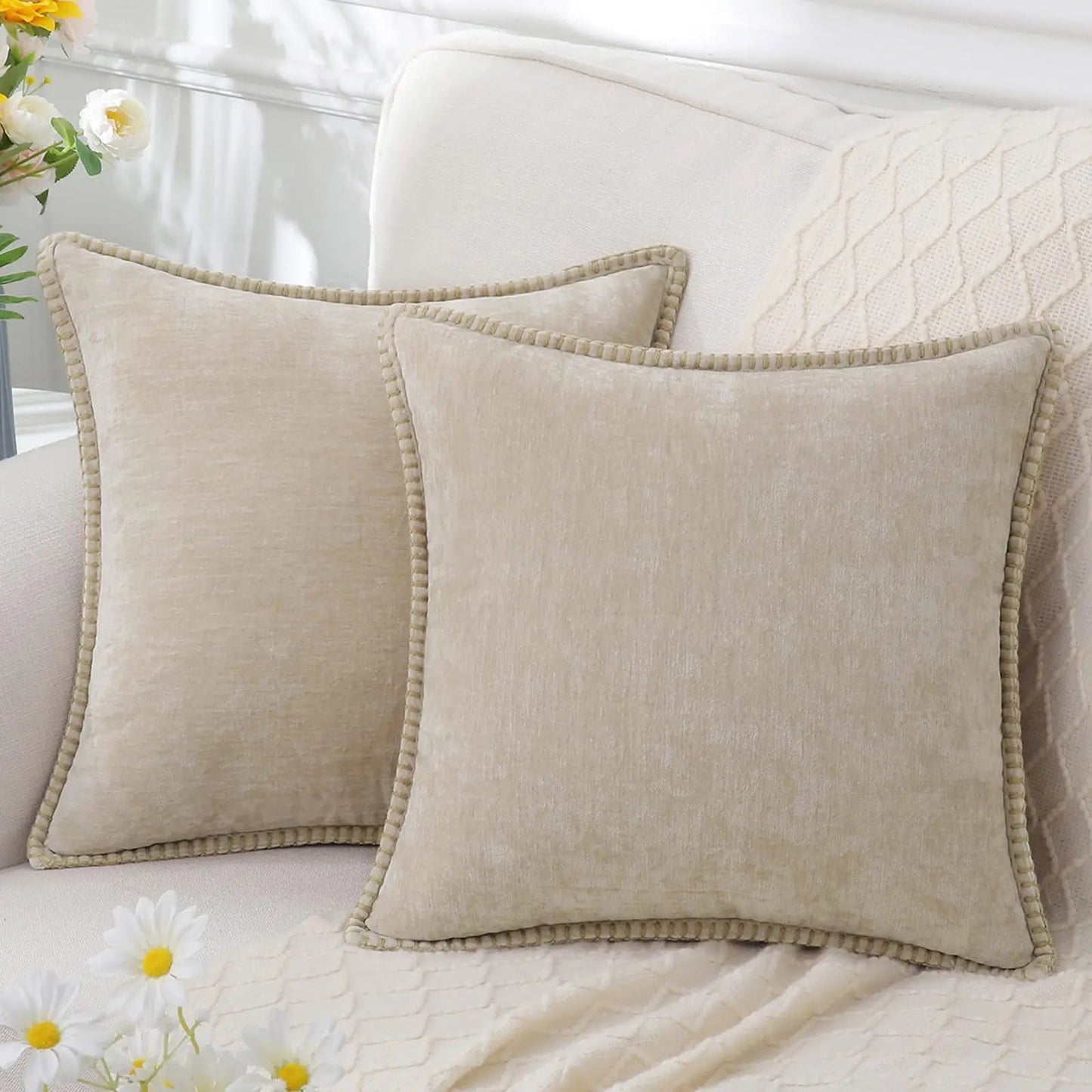Soft Plush Pillow Cover