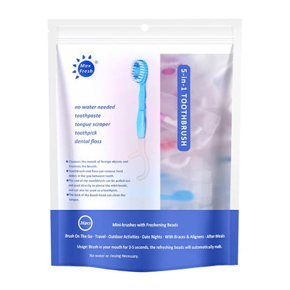 Travel 5-in-1 Mini Toothbrush Kit 26 Pieces