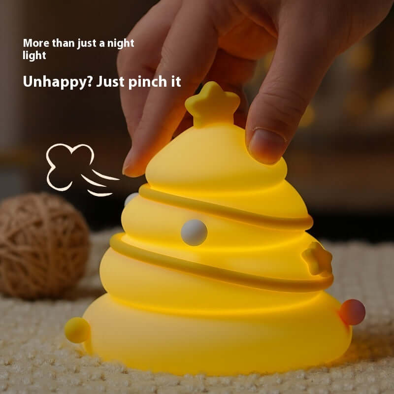 Fun Kids Night Lamp USB Rechargeable Silicone Table Light