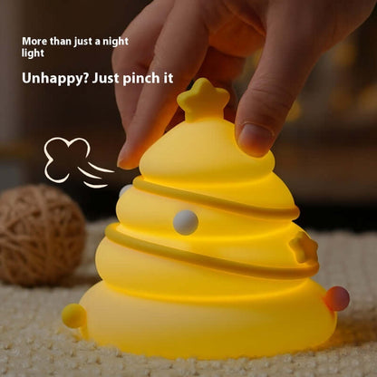 Fun Kids Night Lamp USB Rechargeable Silicone Table Light