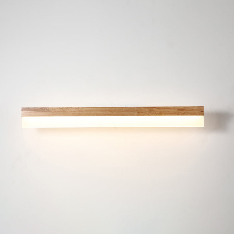 Stylish LED Bathroom Lighting Wood Vanity Light Fixtures