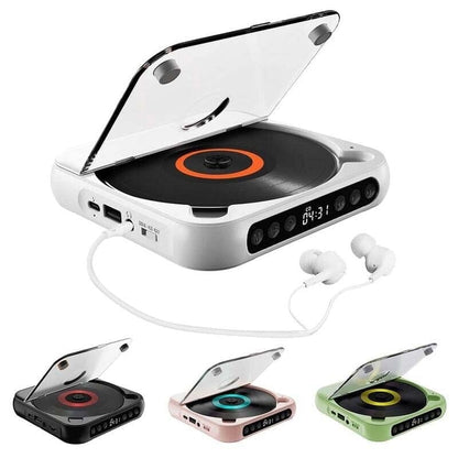 Compact Wireless CD Music Player