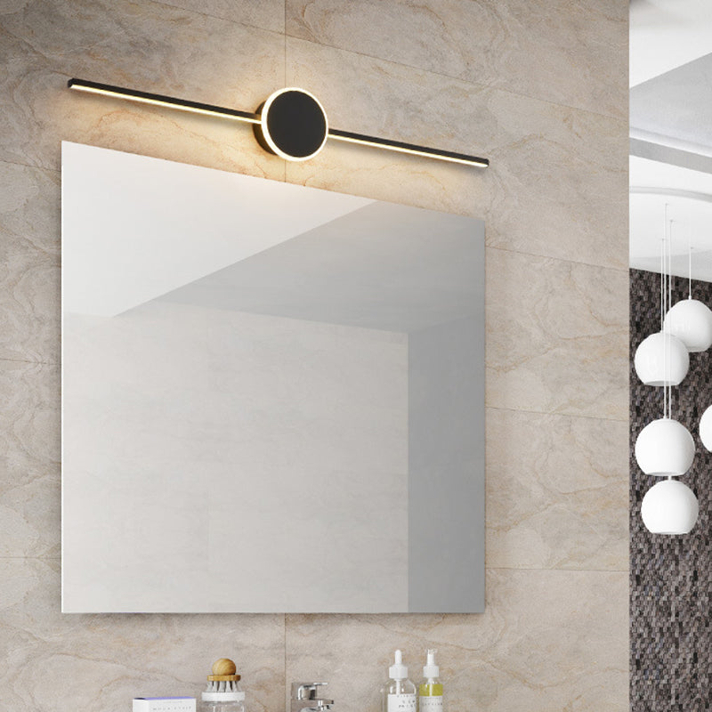 Sleek Contemporary Wall Mount Vanity Light Fixtures