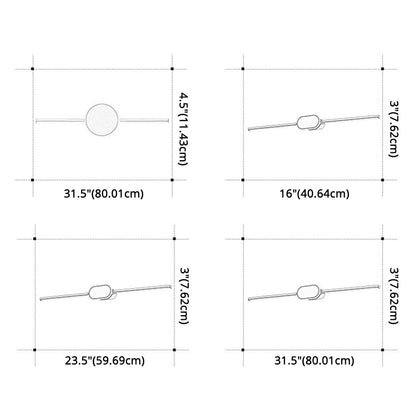 Sleek Contemporary Wall Mount Vanity Light Fixtures