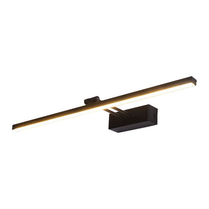 Sleek Single Vanity Light Modern Metal Fixture