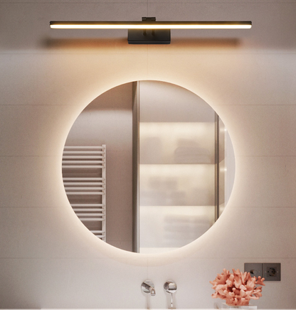 Sleek Single Vanity Light Modern Metal Fixture