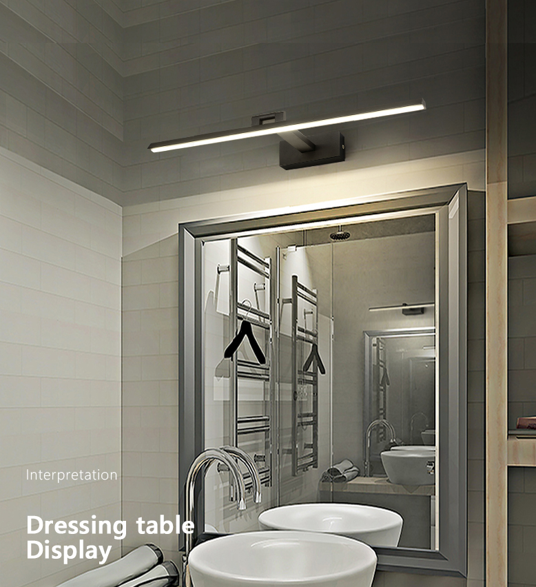 Sleek LED Bathroom Light Fixtures