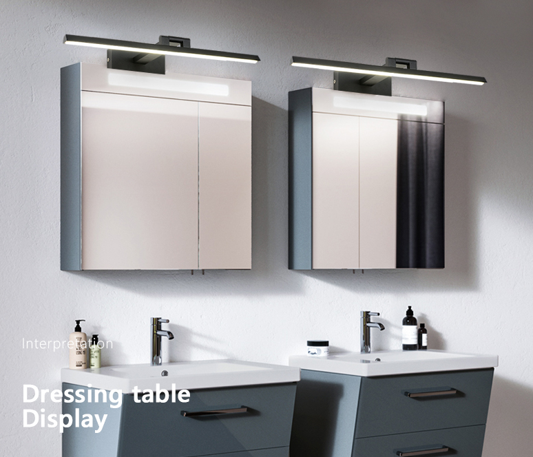 Sleek LED Bathroom Light Fixtures