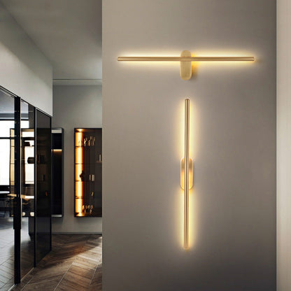 Slim LED Wall Light Modern Metal Lamp for Home