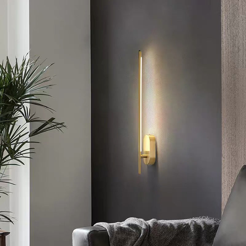 Slim LED Wall Light Modern Metal Lamp for Home