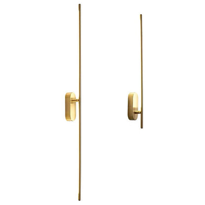 Slim LED Wall Light Modern Metal Lamp for Home