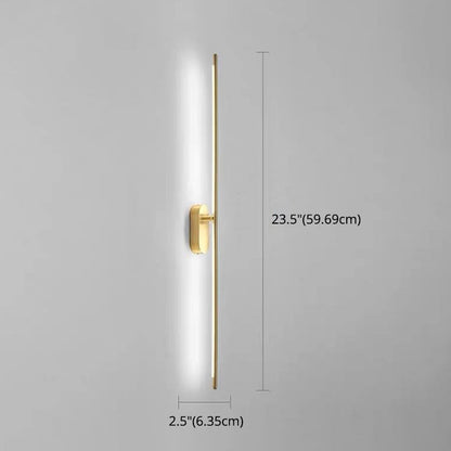 Slim LED Wall Light Modern Metal Lamp for Home - Cofik