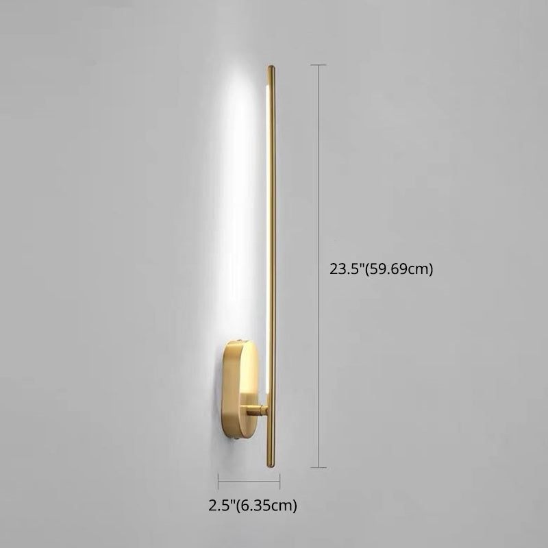 Slim LED Wall Light Modern Metal Lamp for Home