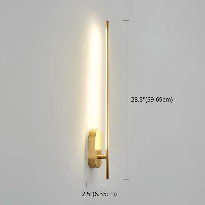 Slim LED Wall Light Modern Metal Lamp for Home