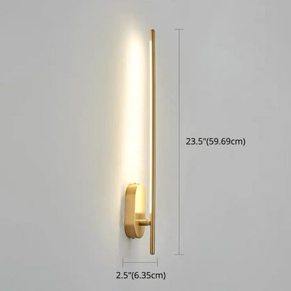 Slim LED Wall Light Modern Metal Lamp for Home