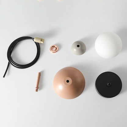 Small Nordic Style Wall Lamp Colorful Bedroom Light