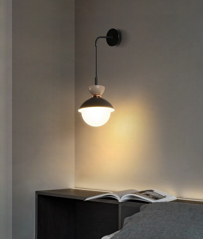 Small Nordic Style Wall Lamp Colorful Bedroom Light