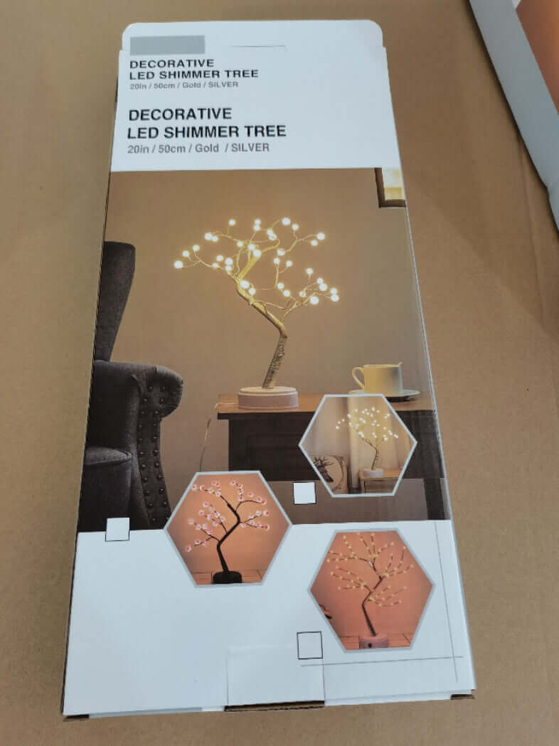 Warm Copper LED Desk Lamp Nightlight