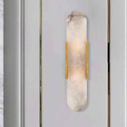 2 Light Modern Gold/Black Wall Sconce Light Fixture