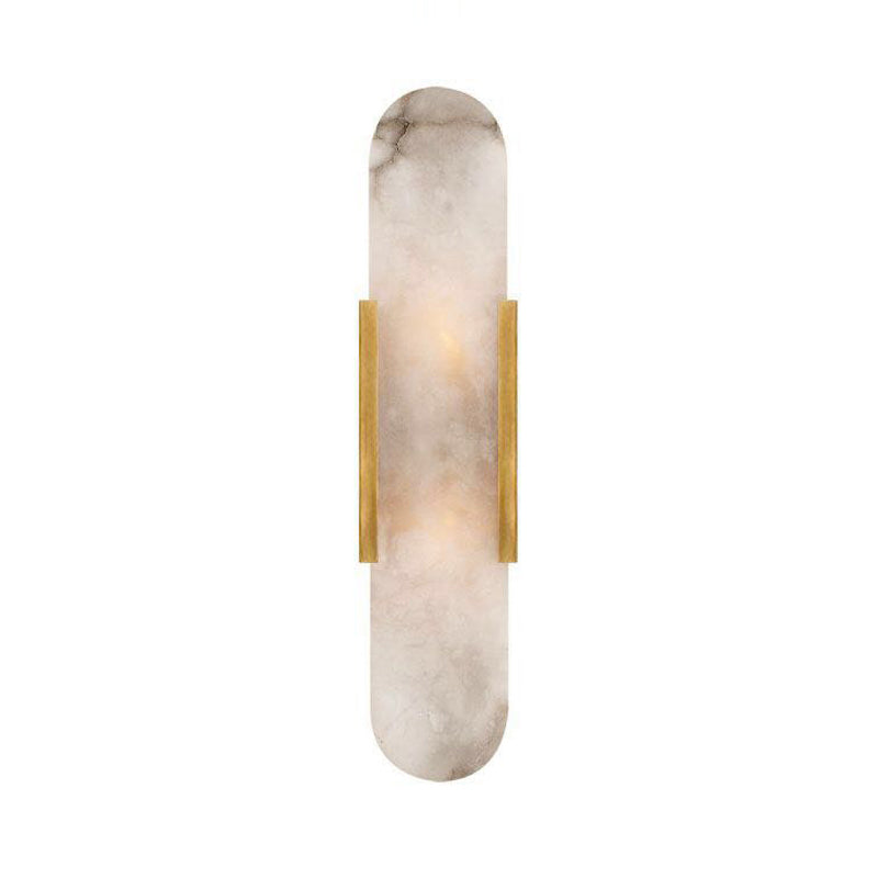 2 Light Modern Gold/Black Wall Sconce Light Fixture