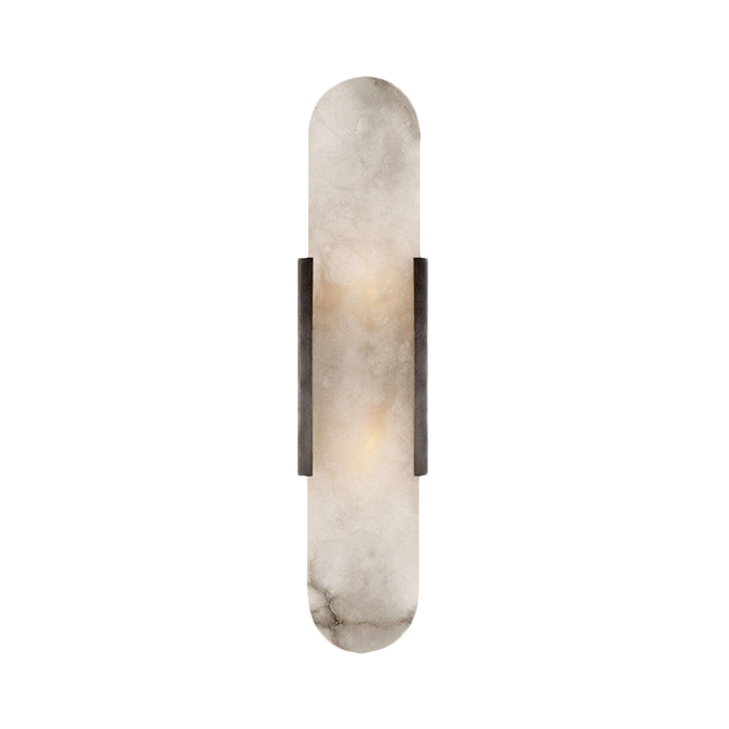 2 Light Modern Gold/Black Wall Sconce Light Fixture
